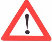 مكان خطر لم تُحدد له شاخصة خاصة